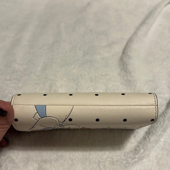 Disney x Kate Spade Beauty and the Beast Medium Compact Bifold Wallet - Picture 8 of 9